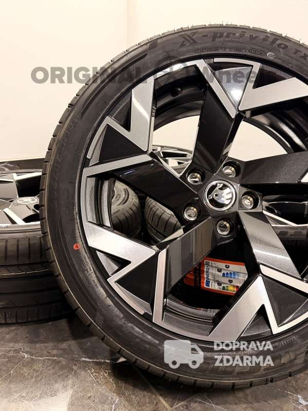 ☀️original alu kola skoda superb IV Trisuli letní r18 3P0601025k fl8