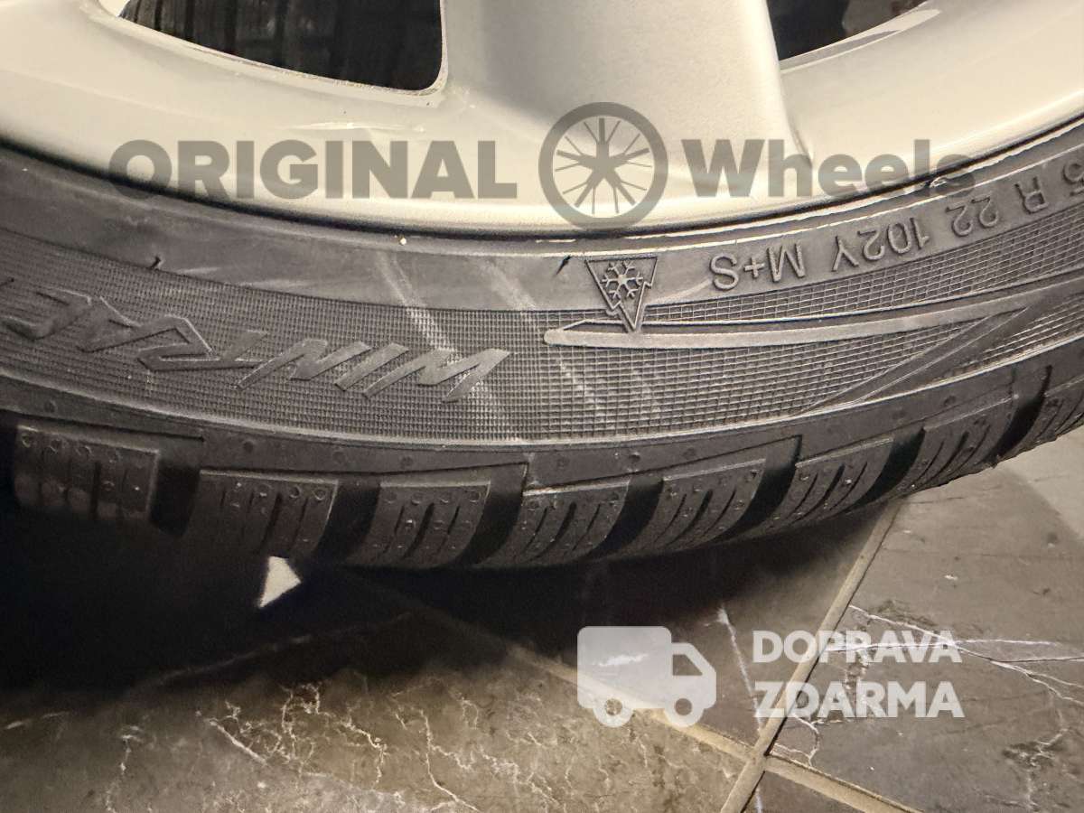 originaál alu kola zimní Tesla Model X 1027246-00-E / 1027247-00-E r22