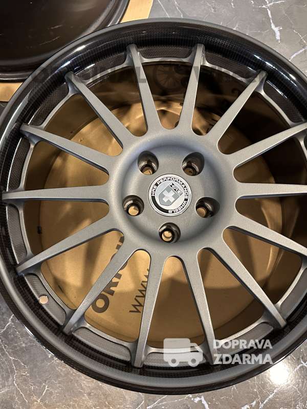 original HRE ALU KOLA RÁFKY Audi R8 Galardo R19 5x112 CARBON
