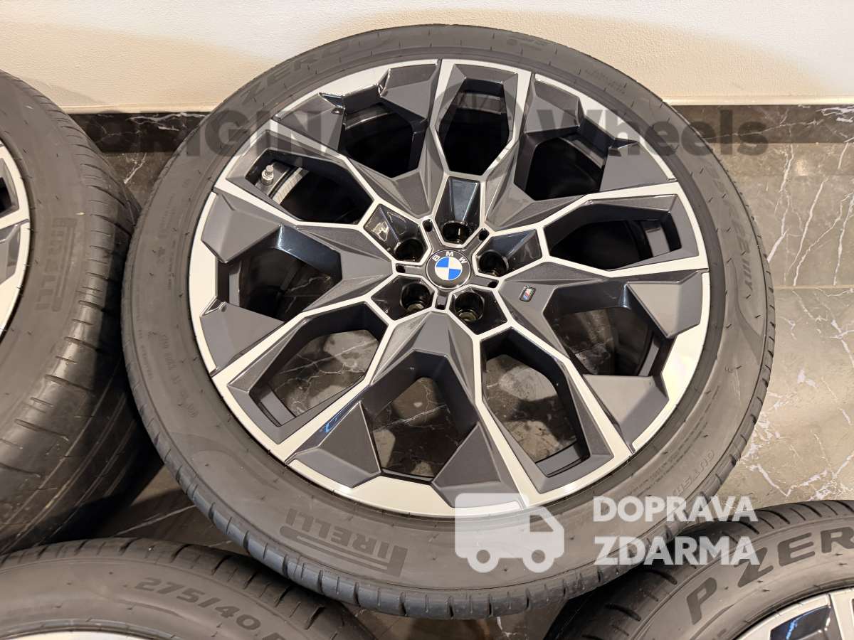 Original alu kola  BMW X7 G07 r22 913 M 6895935 6895936 letní dot23