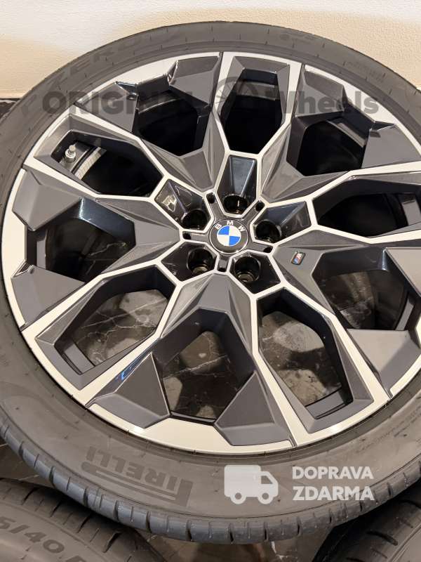 Original alu kola  BMW X7 G07 r22 913 M 6895935 6895936 letní dot23