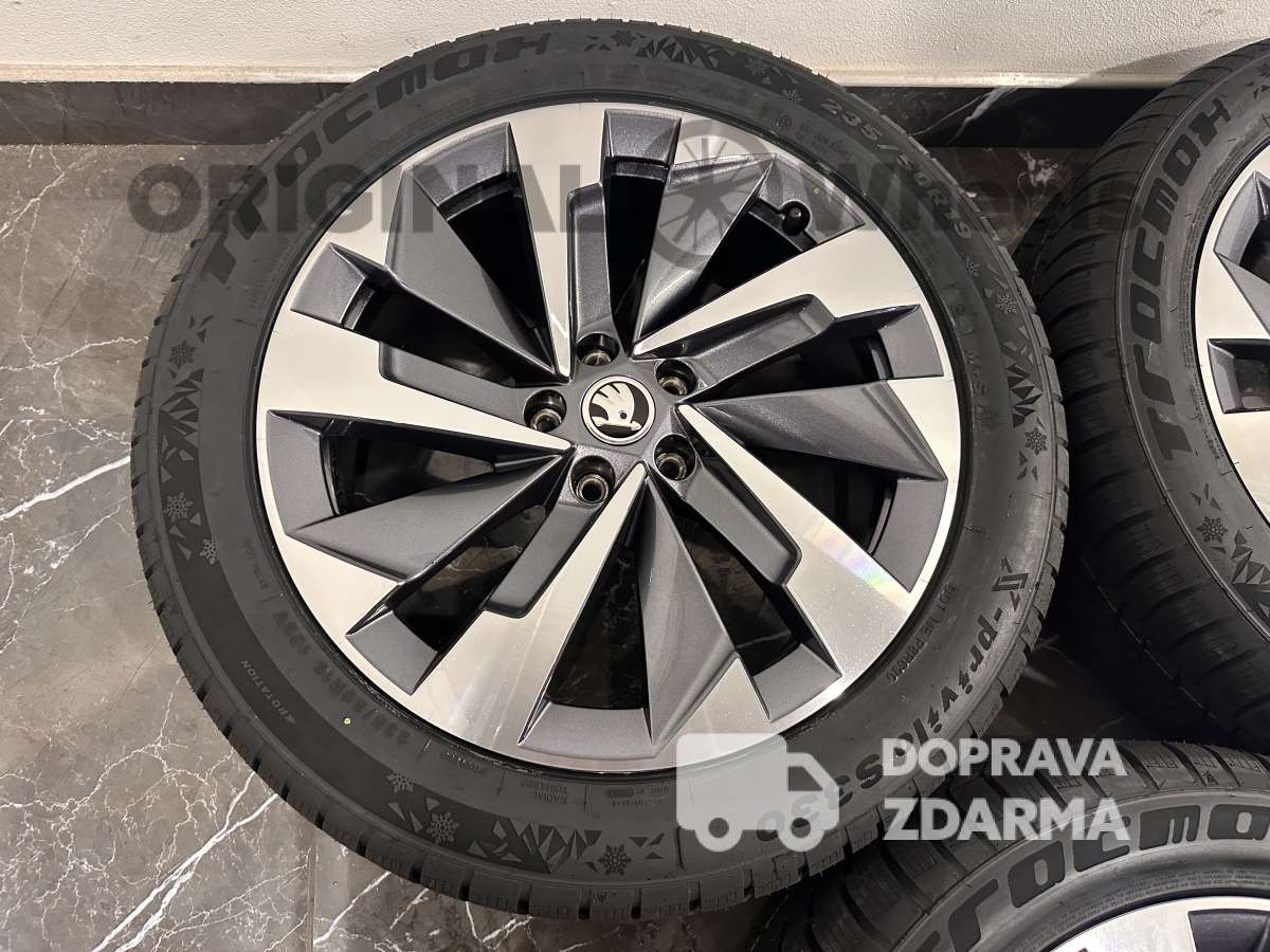 original alu kola ráfky skoda kodiaq 2 r19 zimní 57H071499D