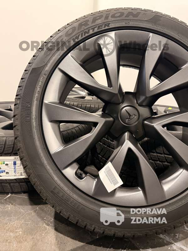 Originální alu kola Tesla Model X r20 zimní dot20/23  1620221-00-B 1620222-00-B