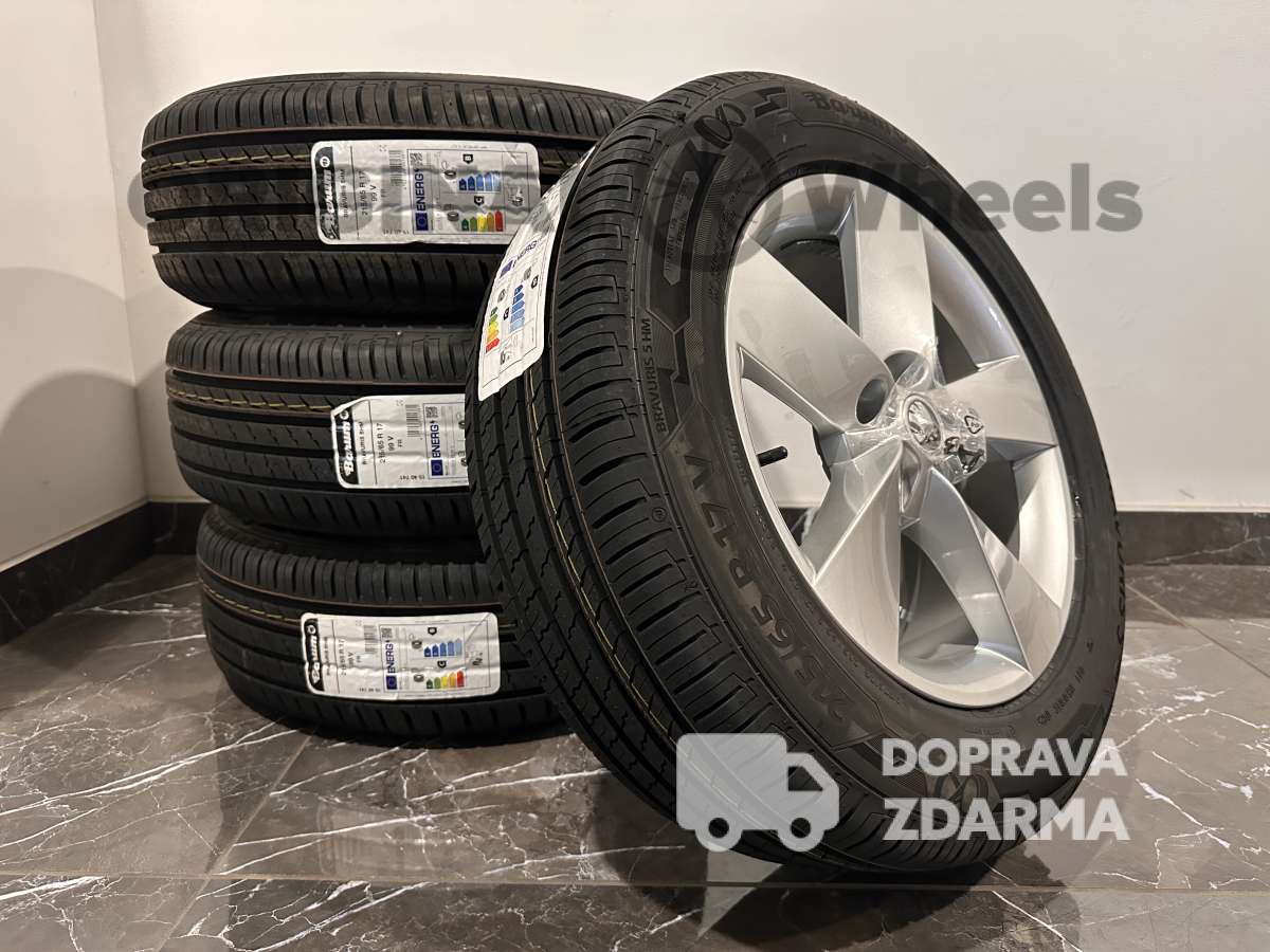 original skoda Alu Ratikon r17 Kodiaq dot25 letní tiguan 565601025