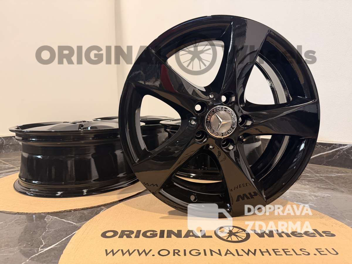 originální alu kola Mercedes V klasse r17 Vito  a4474012200 black + tpms
