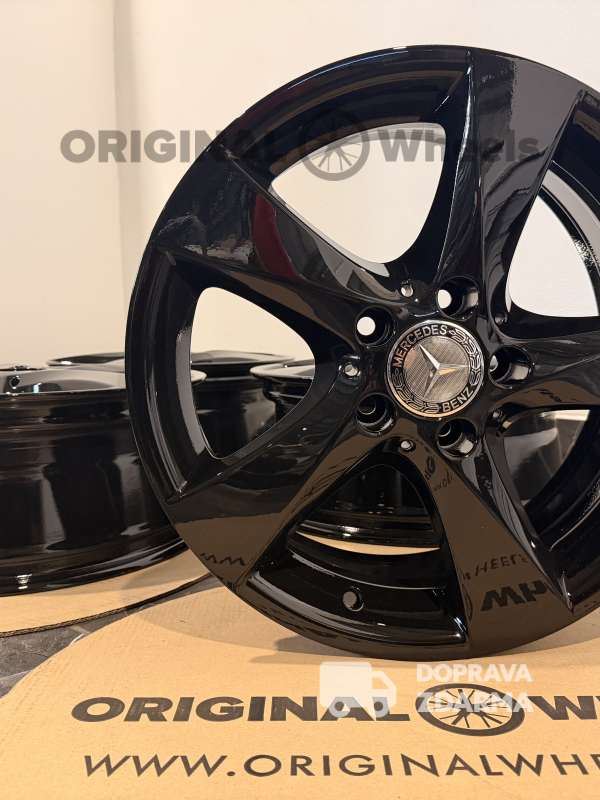 originální alu kola Mercedes V klasse r17 Vito  a4474012200 black + tpms