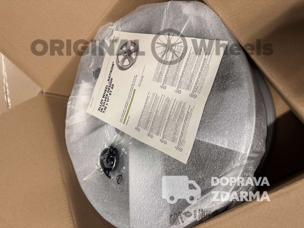 original Alu kola ráfky Ratikon r17 Kodiaq tiguan superb 565601025