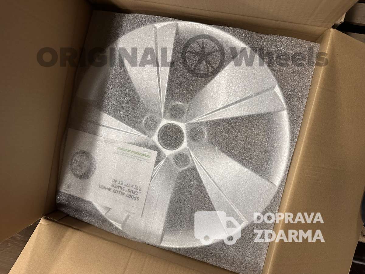 original alu kola ráfky skoda SUPERB III IV ZEUS R17 3V0601025AJ