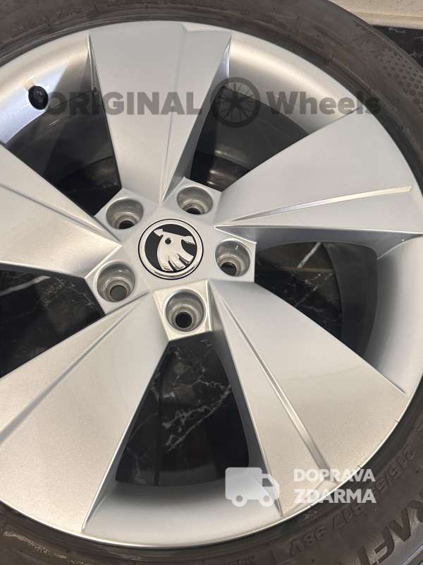 original alu kola ráfky škoda SUPERB III IV zimmí R17 3V0601025A
