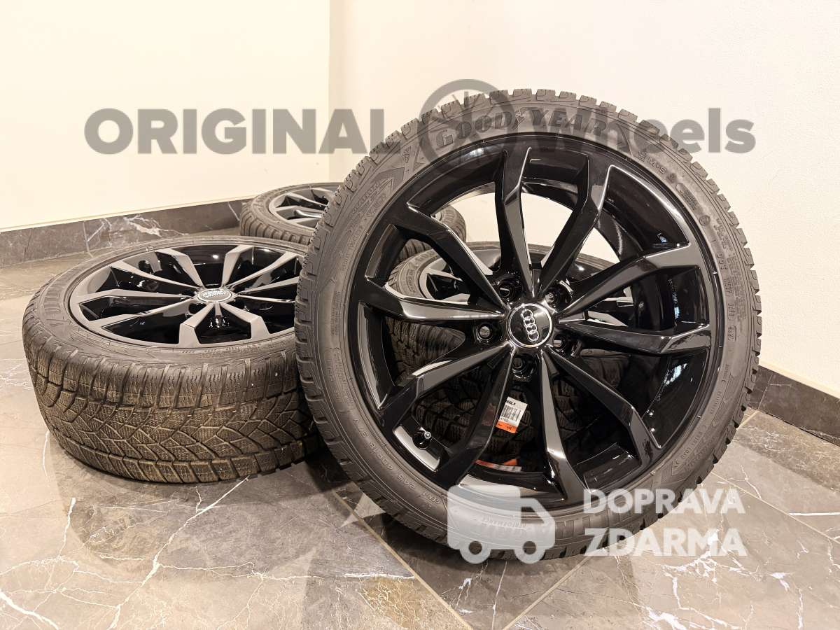 ❄️original alu kola ráfky audi a4 8w r18 s line 5x112 8w0601025h zimní black
