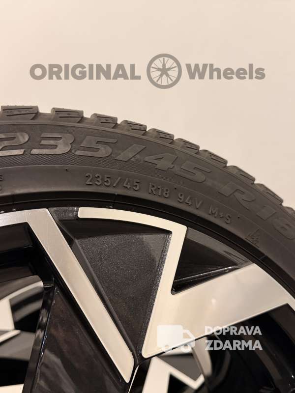 ❄️original alu kola skoda superb IV Trisuli zimní 3P0601025k pirelli
