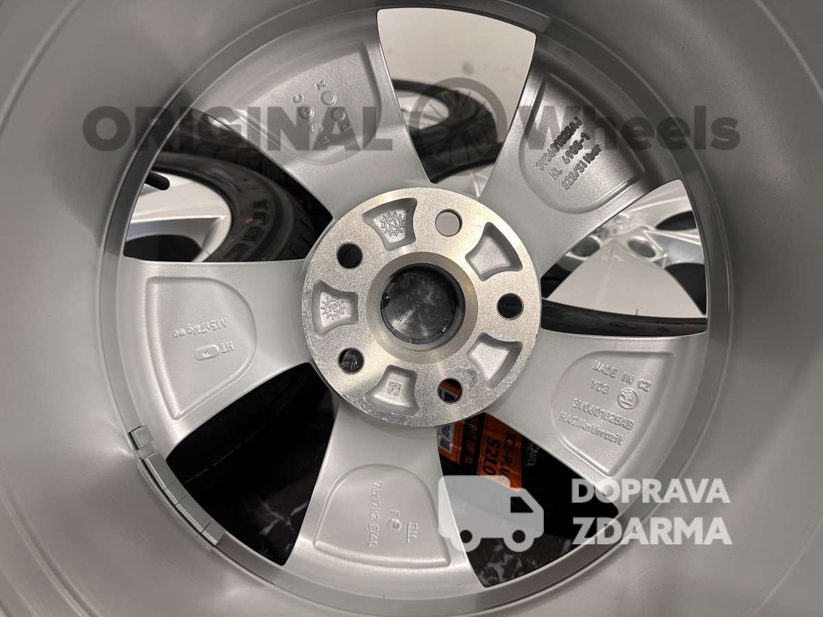 original alu kola škoda superb III IV R17 3V0601025AJ zimní
