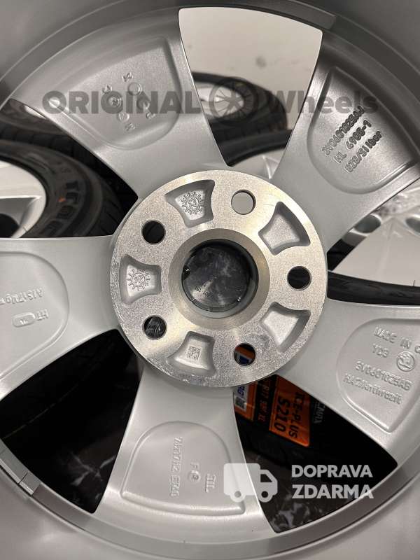 original alu kola škoda superb III IV R17 3V0601025AJ zimní