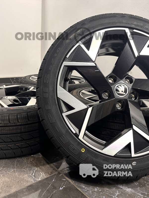 ❄️original alu kola skoda superb IV Trisuli zimní 3P0601025k fl8