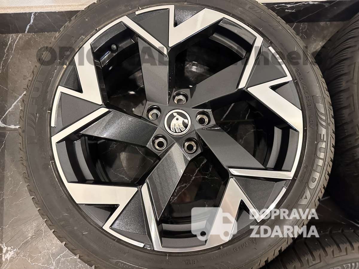 ❄️original alu kola skoda superb IV Trisuli zimní 3P0601025k fl8