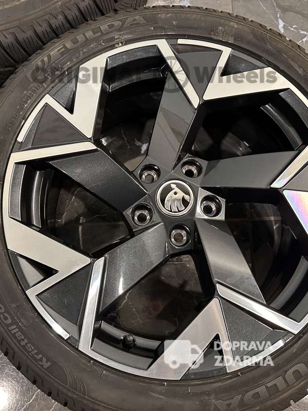 ❄️original alu kola skoda superb IV Trisuli zimní 3P0601025k fl8