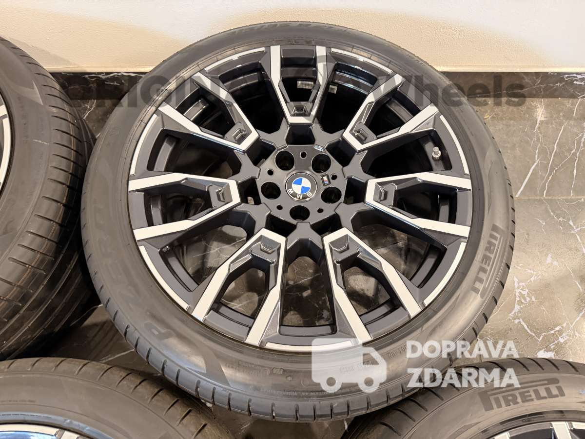 Original alu kola BMW X5 G05 X6 G06 r21 915m 6856023 6856024 letní dot23