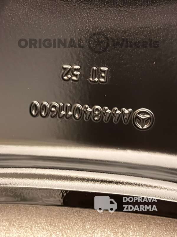 original alu kola ráfky mercedes r19 v klasse a4484011600 w447 w448
