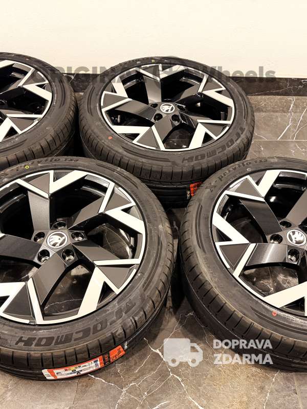 ☀️original alu kola skoda superb IV Trisuli letní r18 3P0601025k fl8