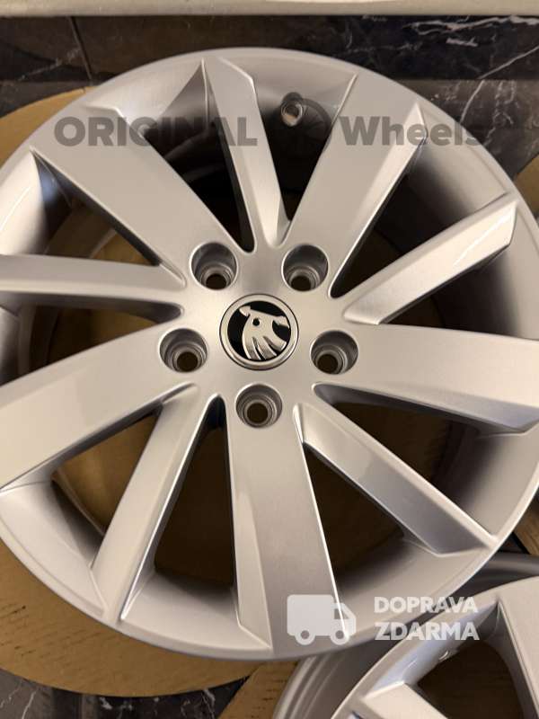 originální alu kola škoda octavia 3 r16 5x112 et46 6,5j 5F0601025 NOVÉ