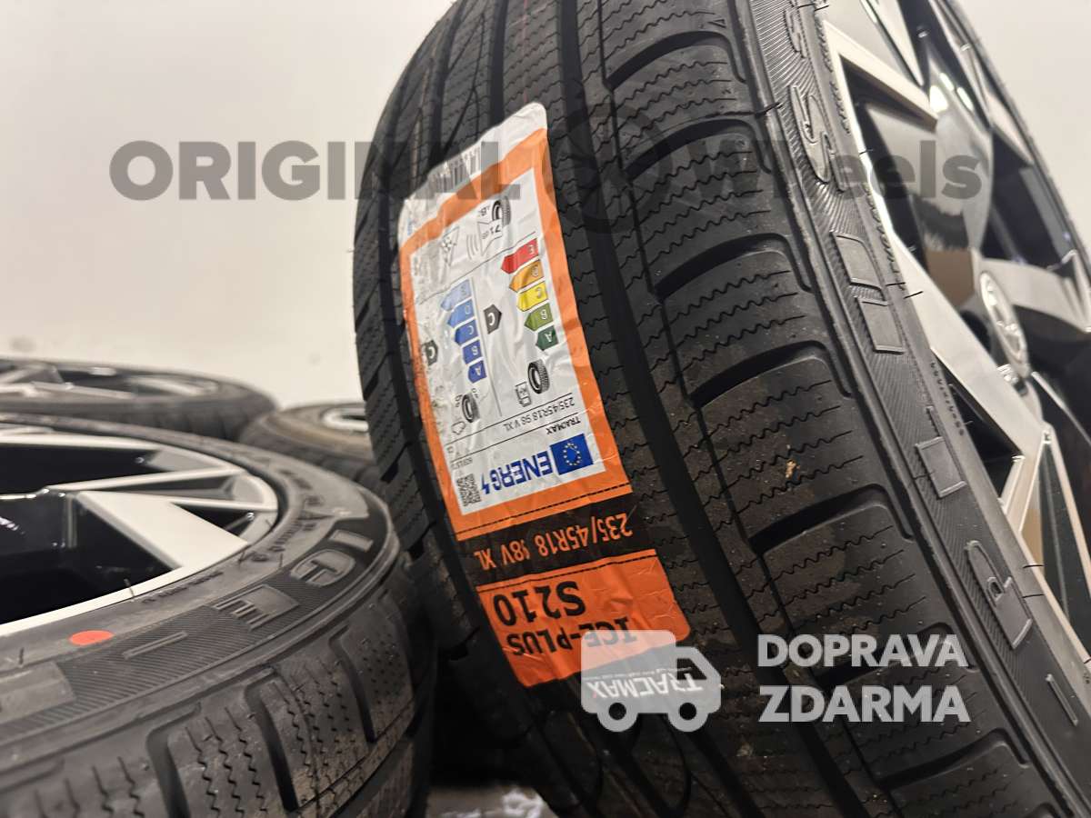 ❄️original alu kola skoda superb IV Trisuli zimní 3P0601025k fl8