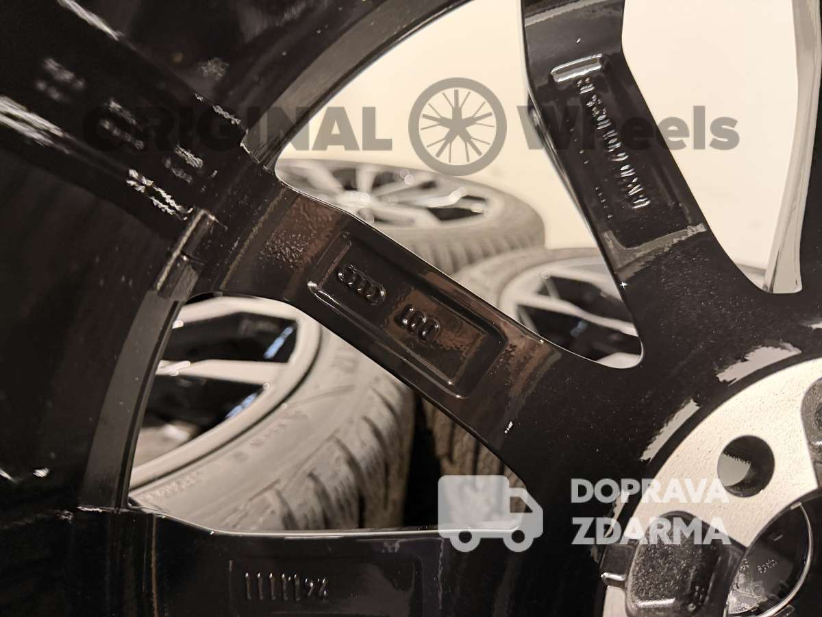 ❄️original alu kola ráfky audi a4 8w r18 s line 5x112 8w0601025h zimní black