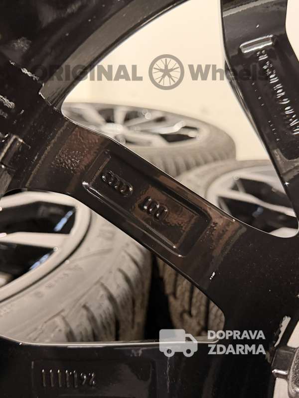 ❄️original alu kola ráfky audi a4 8w r18 s line 5x112 8w0601025h zimní black