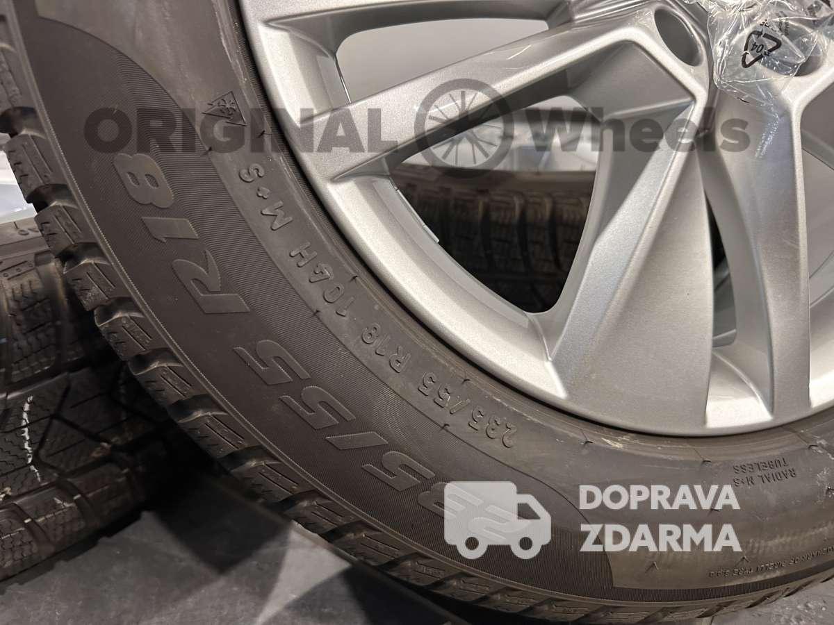 original alu kola ráfky škoda kodiaq zimní r18 565601025c