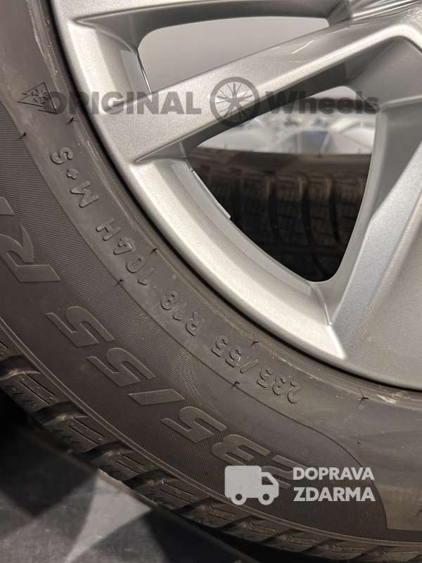 original alu kola ráfky škoda kodiaq zimní r18 565601025c