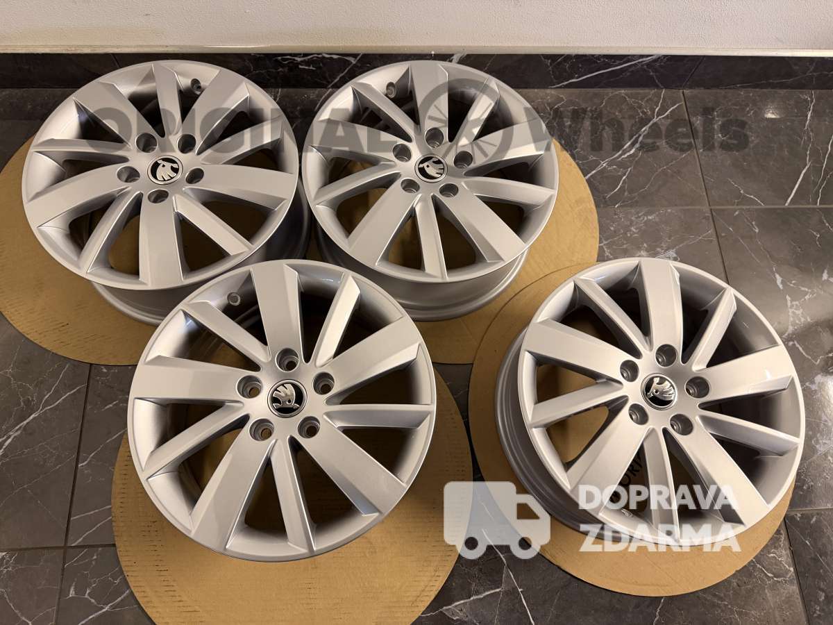 originální alu kola škoda octavia 3 r16 5x112 et46 6,5j 5F0601025 NOVÉ