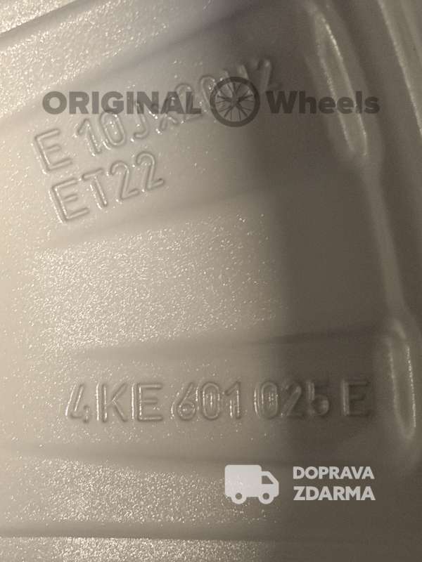 originální alu kola zímní sada dot20 audi e tron S r20 5x112 et20