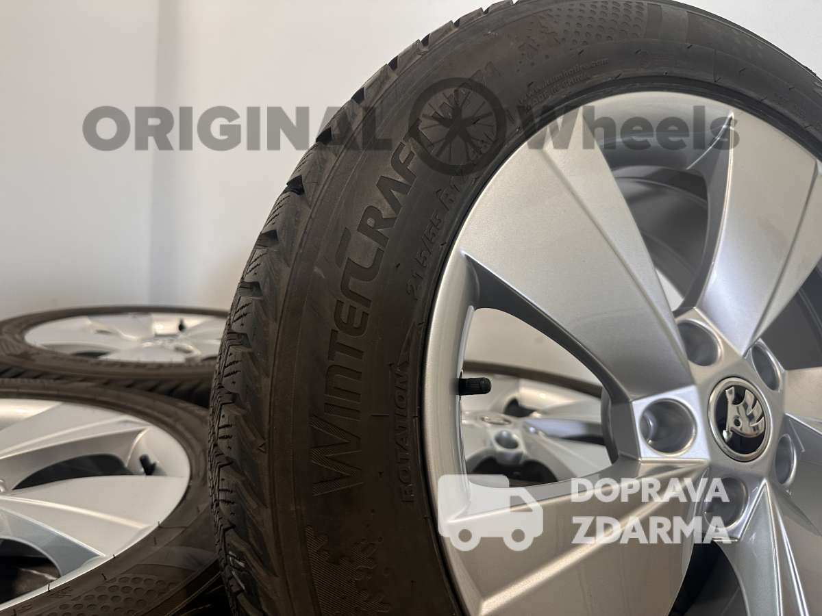 original alu kola ráfky škoda SUPERB III IV zimmí R17 3V0601025A