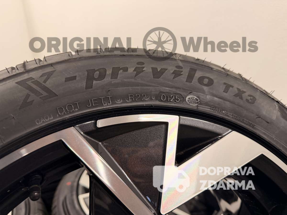 ☀️original alu kola skoda superb IV Trisuli letní r18 3P0601025k fl8