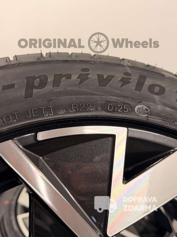 ☀️original alu kola skoda superb IV Trisuli letní r18 3P0601025k fl8