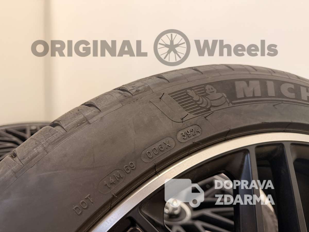 alu sada Mercedes GLS 63 AMG r23 kompletní dot24 A1674018500 | A1674018600V