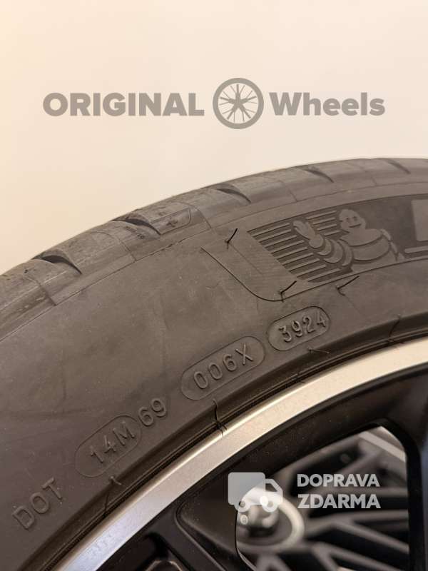 alu sada Mercedes GLS 63 AMG r23 kompletní dot24 A1674018500 | A1674018600V