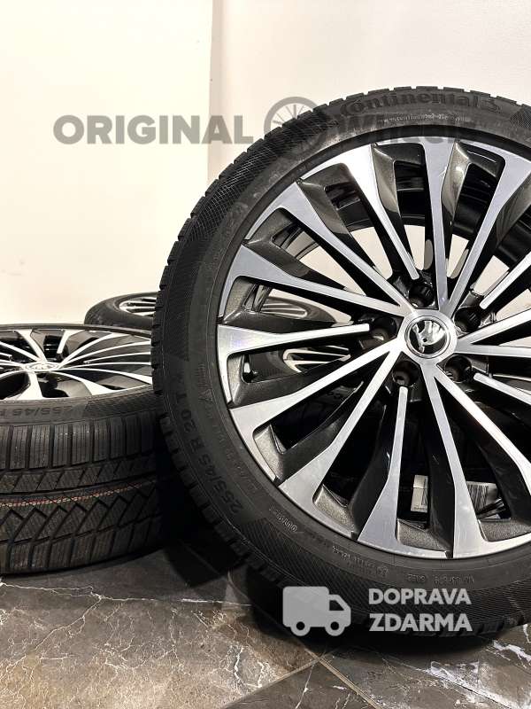 original alu kola škoda Asterion Enyaq r20 5LA601025AS DPH