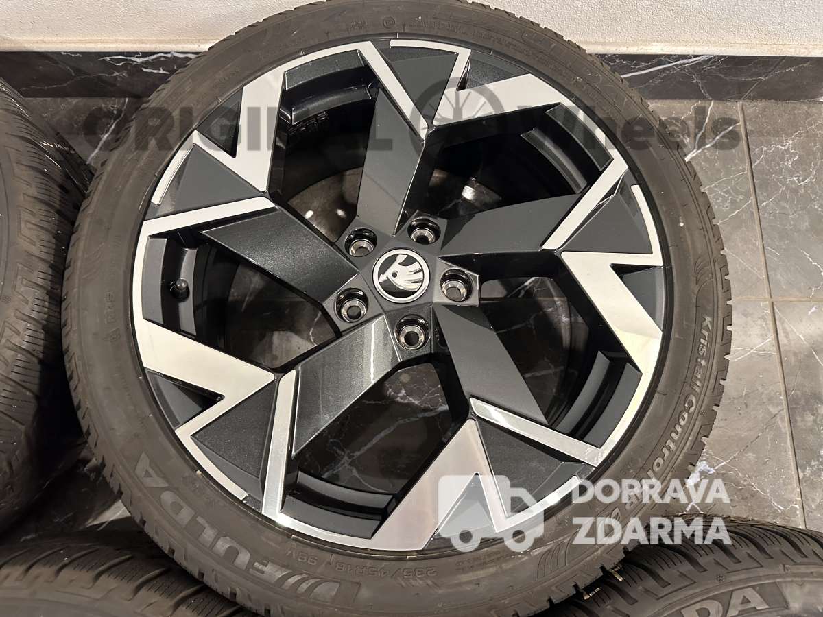 ❄️original alu kola skoda superb IV Trisuli zimní 3P0601025k fl8