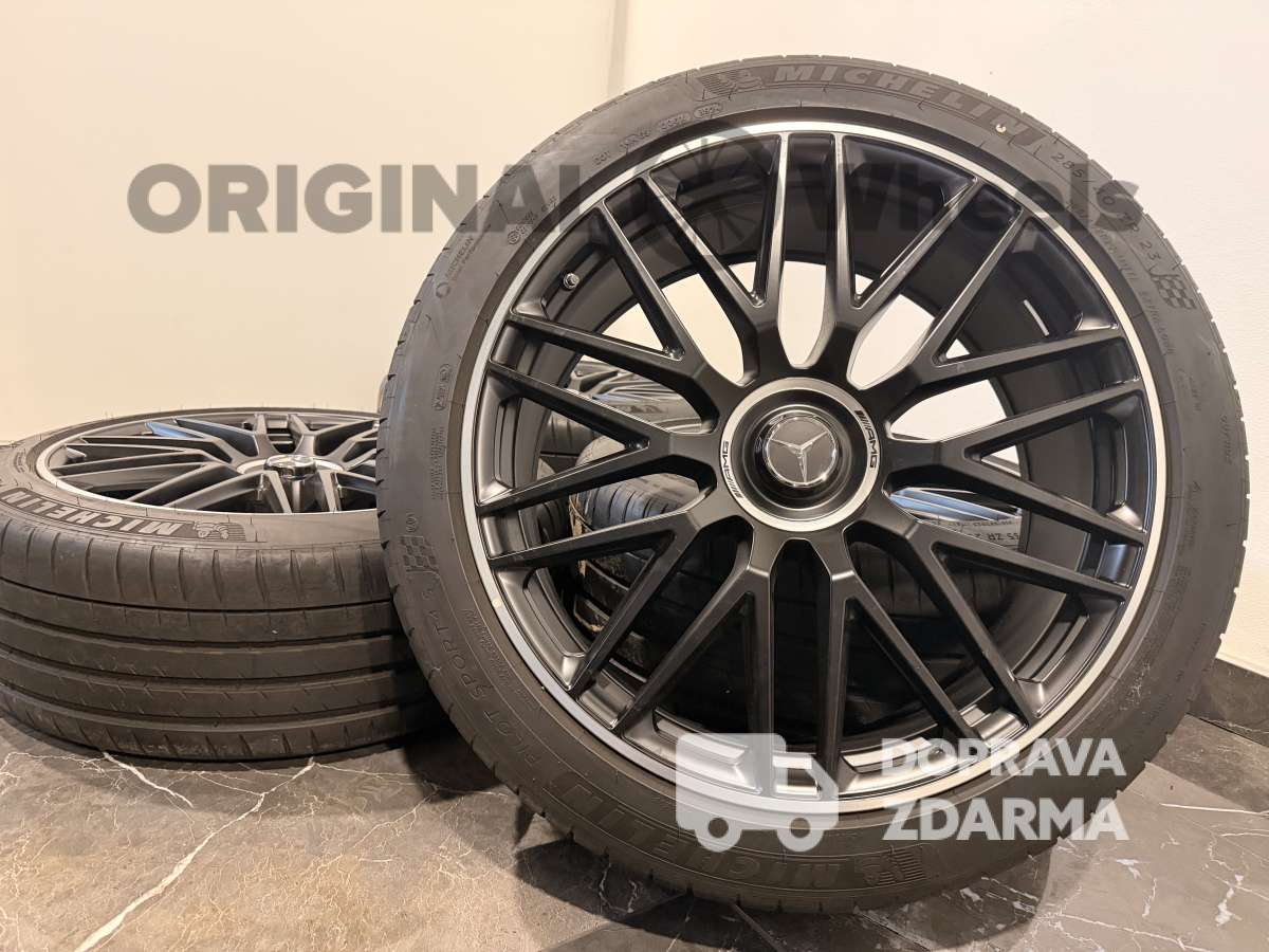 alu sada Mercedes GLS 63 AMG r23 kompletní dot24 A1674018500 | A1674018600V