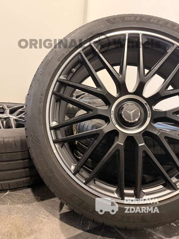 alu sada Mercedes GLS 63 AMG r23 kompletní dot24 A1674018500 | A1674018600V