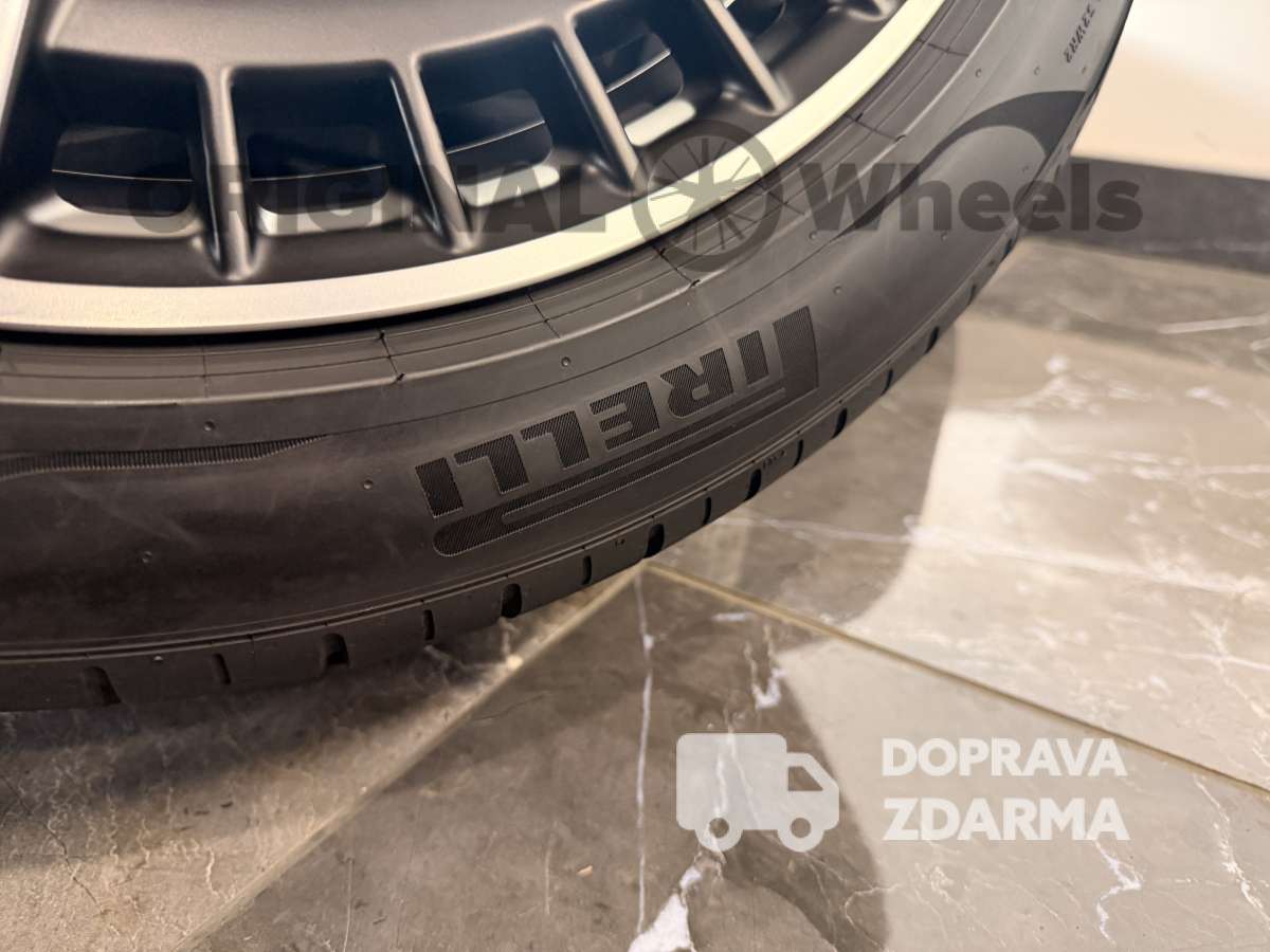 Originální letni disky , alu kola Mercedes Benz EQE 43 53 AMG 20" V295 A2954012700 A2954012800 černé matné