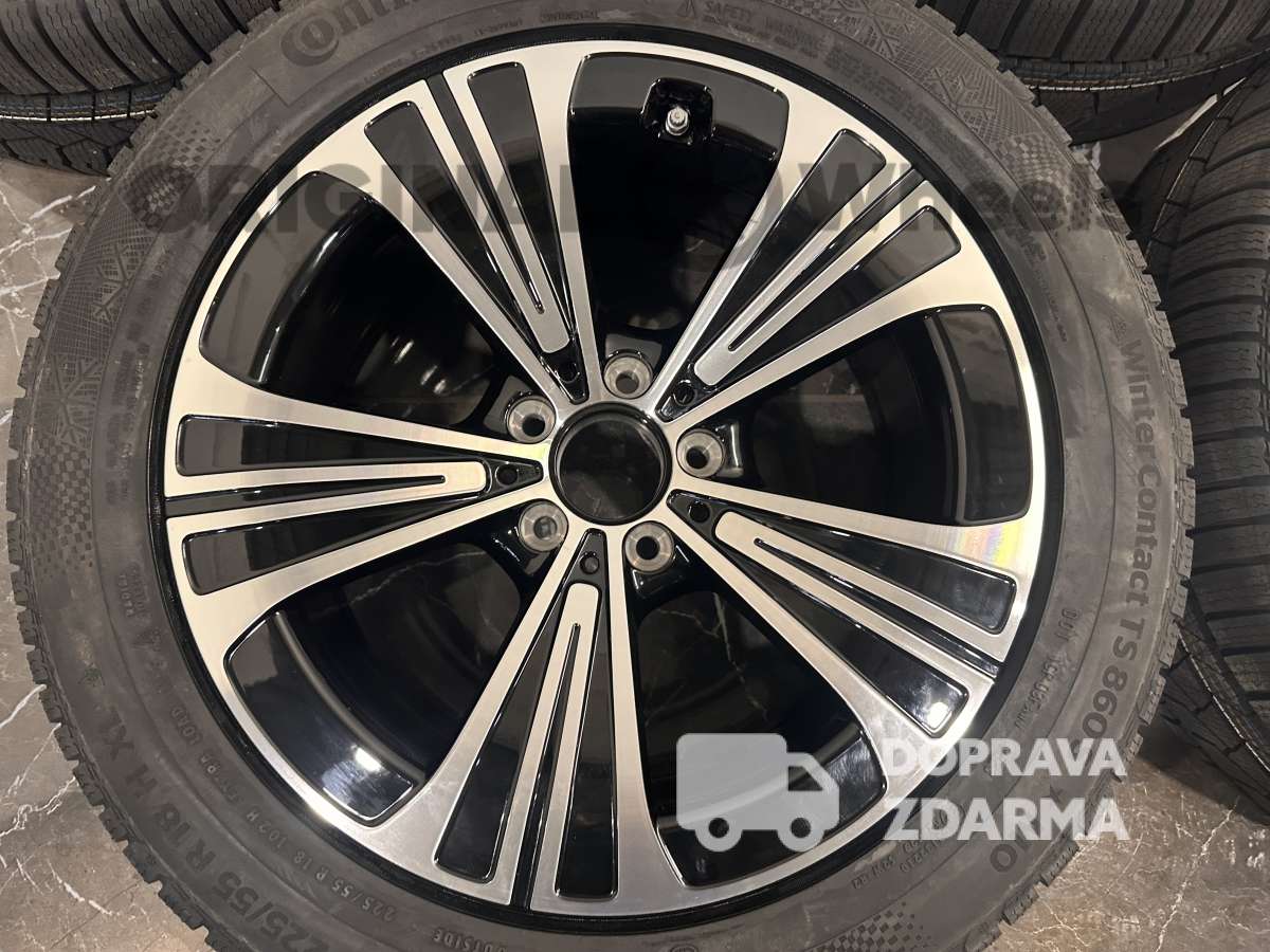 Original alu kola Mercedes E Klasse W214 R18 A2144012200 zimní DPH