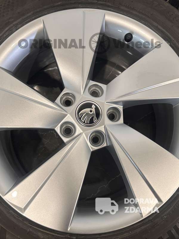 original alu kola ráfky škoda SUPERB III IV zimmí R17 3V0601025A