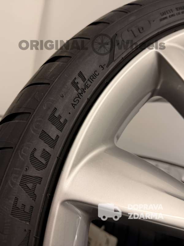 originální letní alu kola Tesla Model X silber r22 1027246-00-E léto