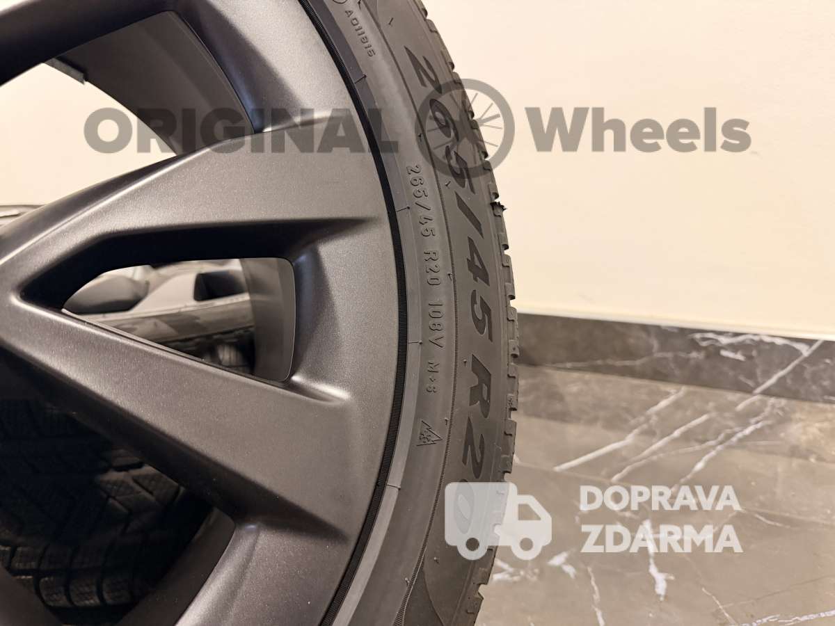 Originální alu kola Tesla Model X r20 zimní dot20/23  1620221-00-B 1620222-00-B