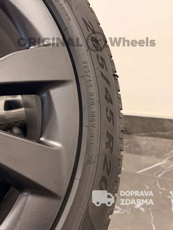 Originální alu kola Tesla Model X r20 zimní dot20/23  1620221-00-B 1620222-00-B