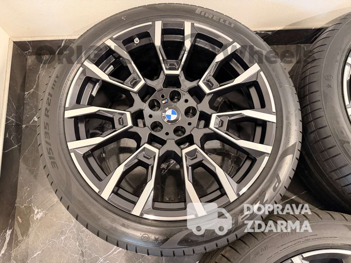 Original alu kola BMW X5 G05 X6 G06 r21 915m 6856023 6856024 letní dot23