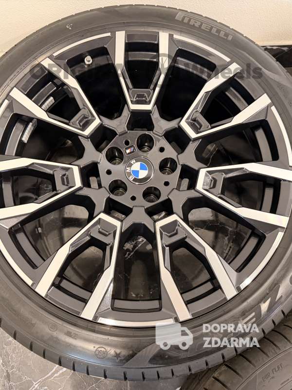 Original alu kola BMW X5 G05 X6 G06 r21 915m 6856023 6856024 letní dot23