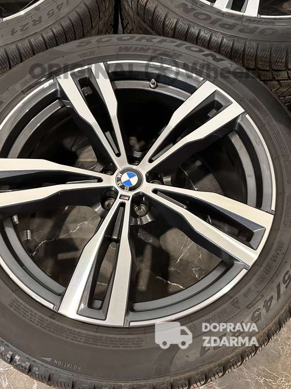 original alu kola ráfky zimní R21 BMW X7 G07 M-Paket 8074220