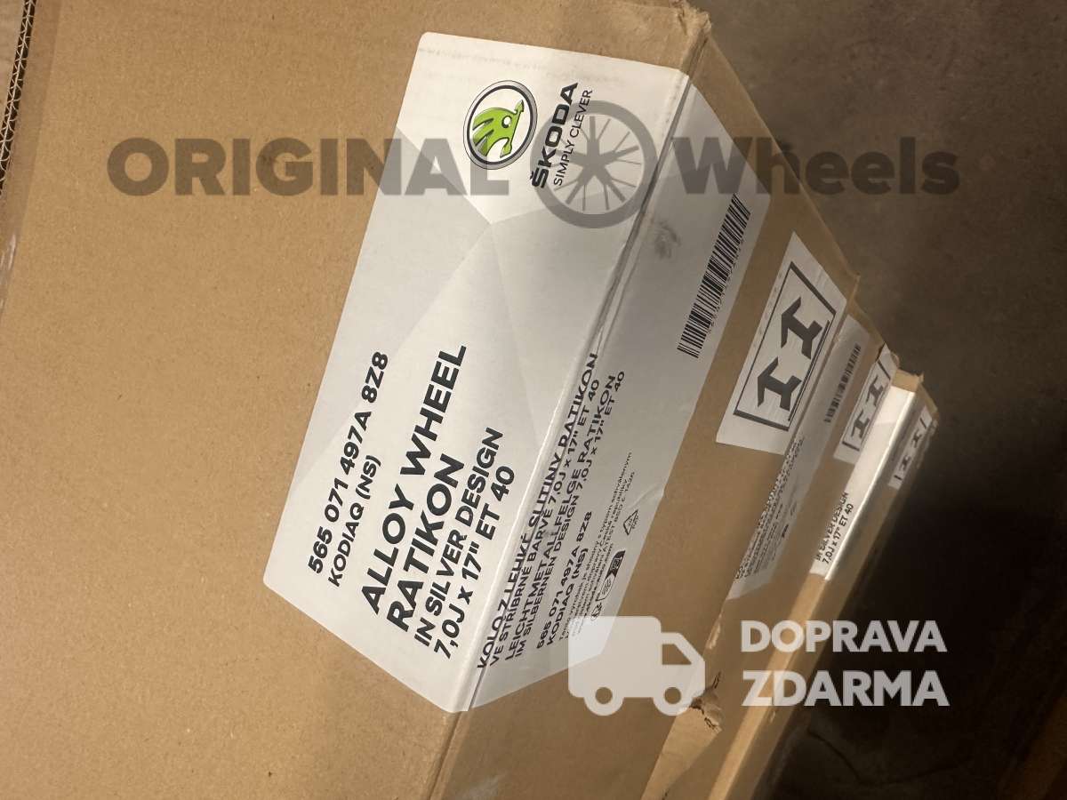 original Alu kola ráfky Ratikon r17 Kodiaq tiguan superb 565601025